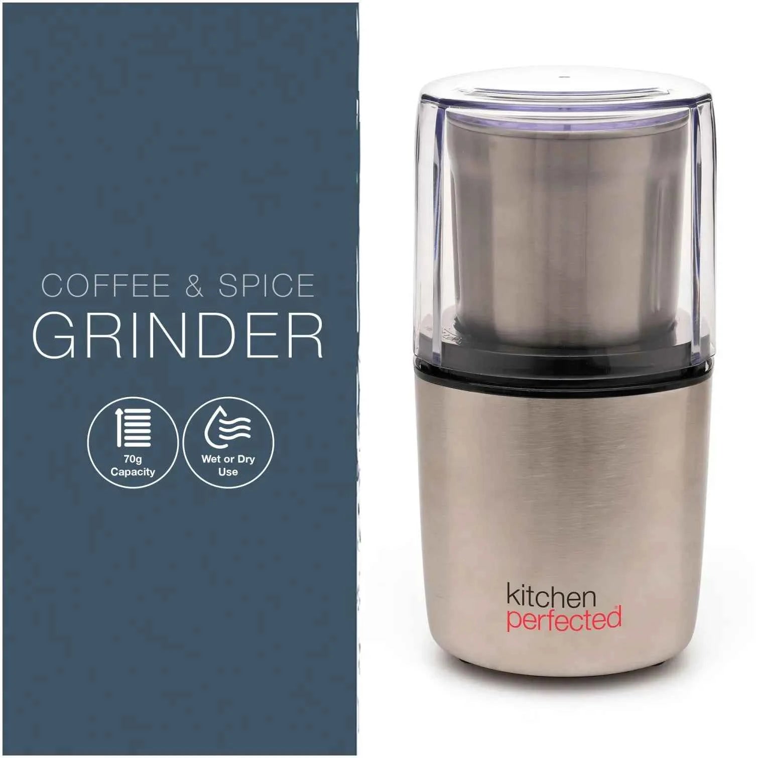 KitchenPerfected 70g Coffee Grinder