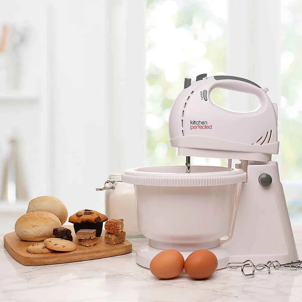 Kitchen Perfected Hand Mixer With 2ltr Rotaating Bowl