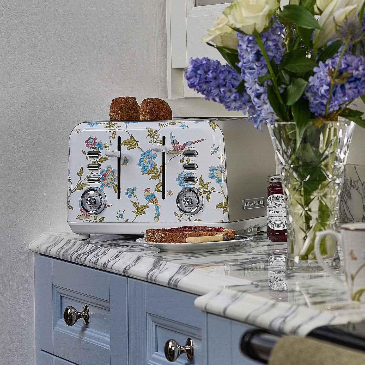 Viewquest Laura Ashley 4 Slice Toaster