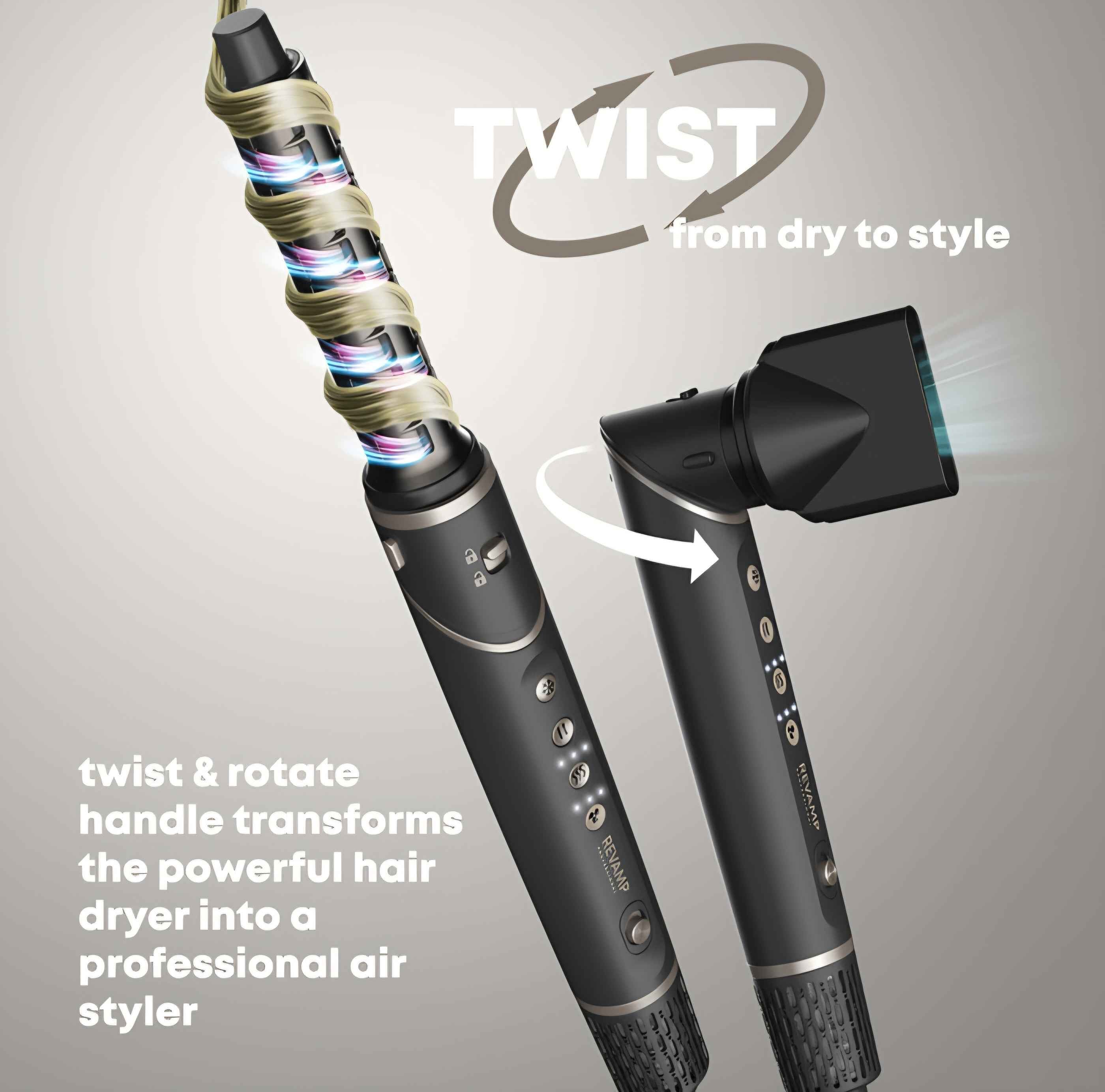 Revamp Curl Air Style 7 in 1 Ionic Air Styler