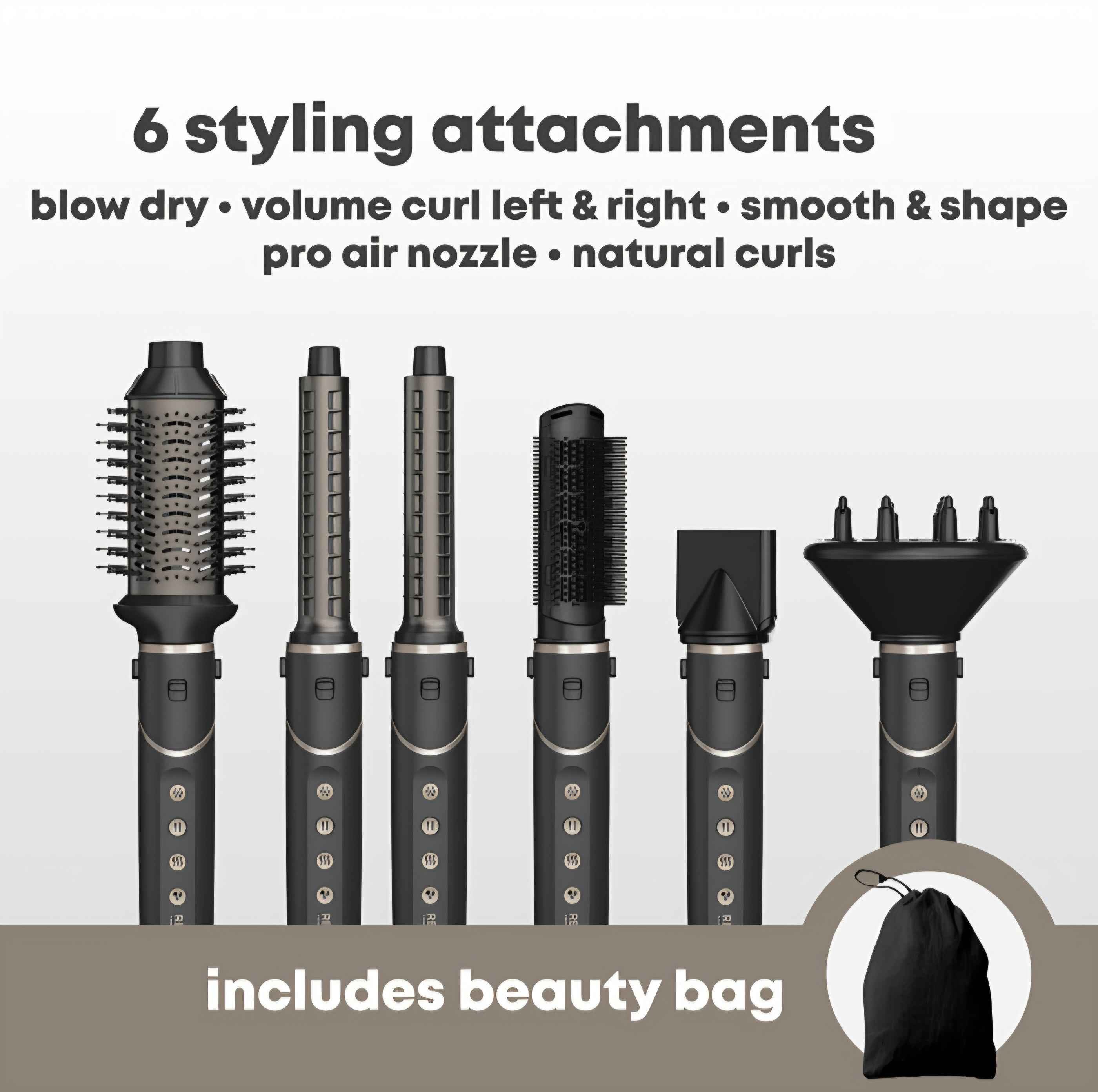 Revamp Curl Air Style 7 in 1 Ionic Air Styler