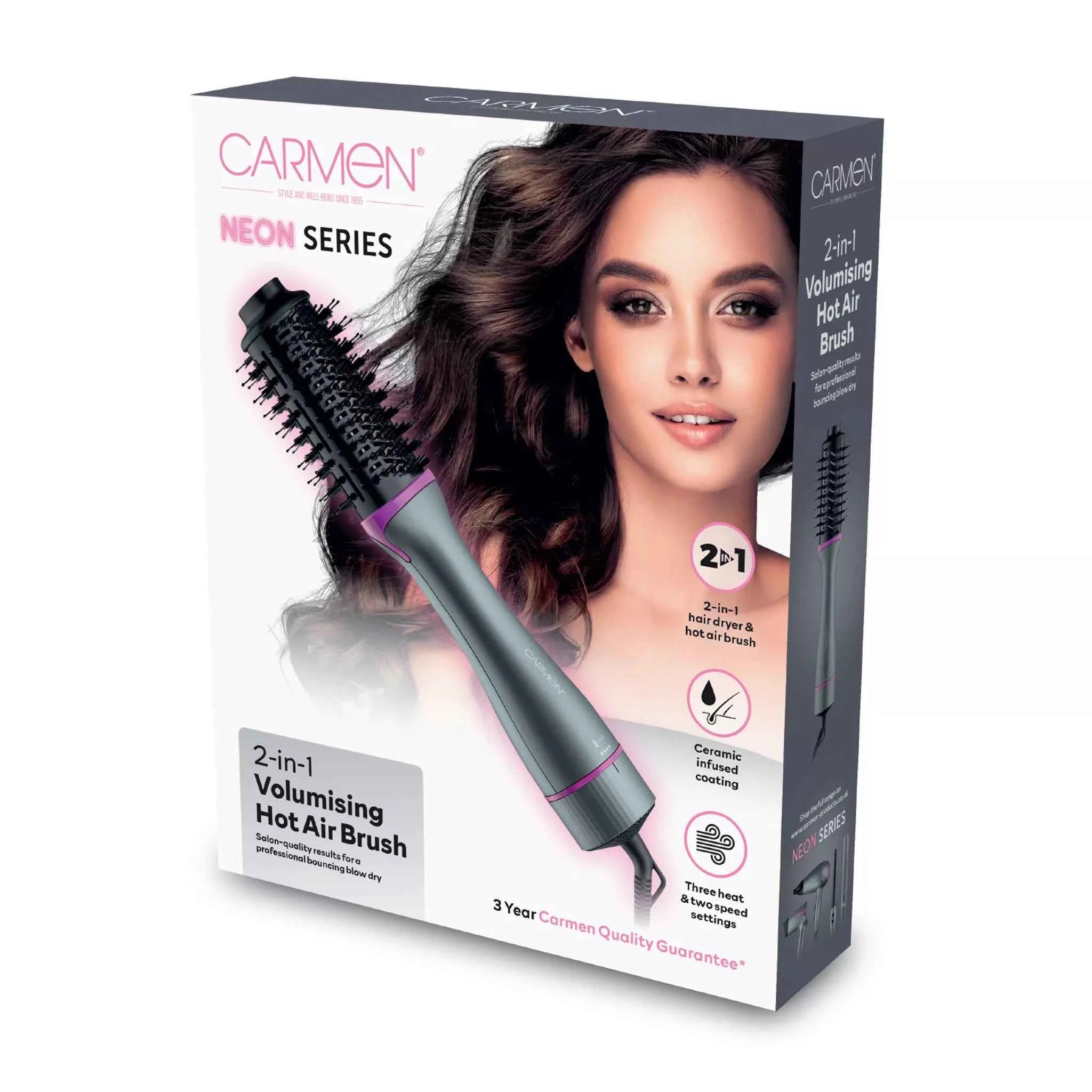 Carmen Neon Hot Air Brush