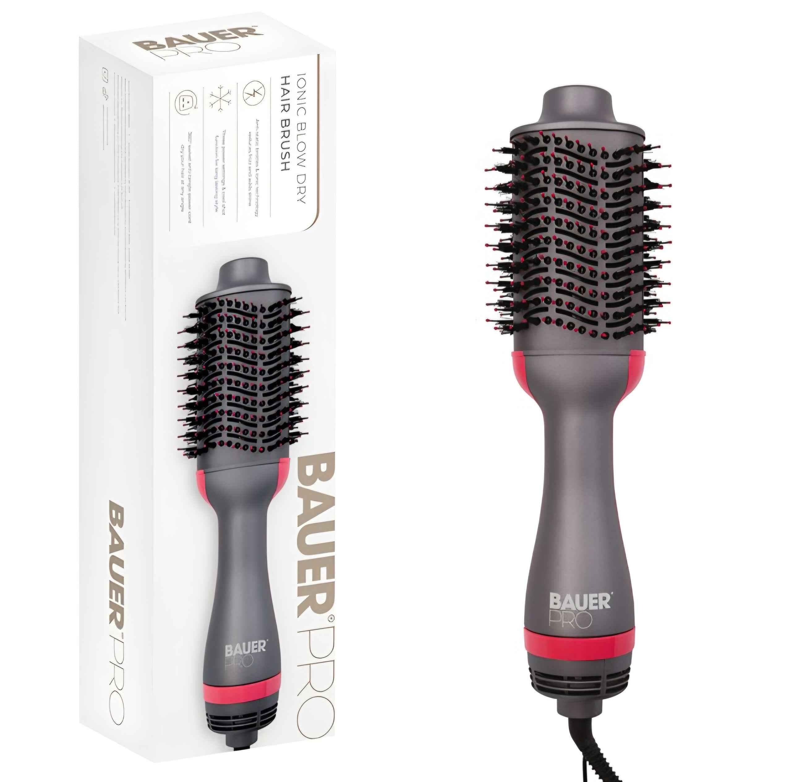 Bauer Ionic Hot Air Blow Dry Brush