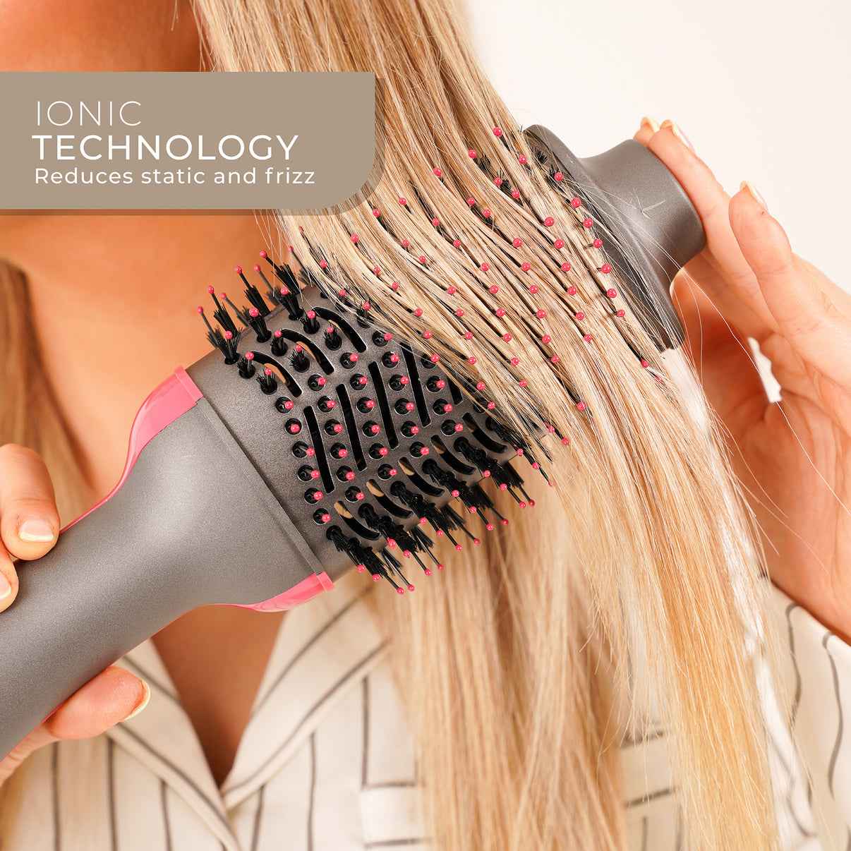 Bauer Ionic Hot Air Blow Dry Brush