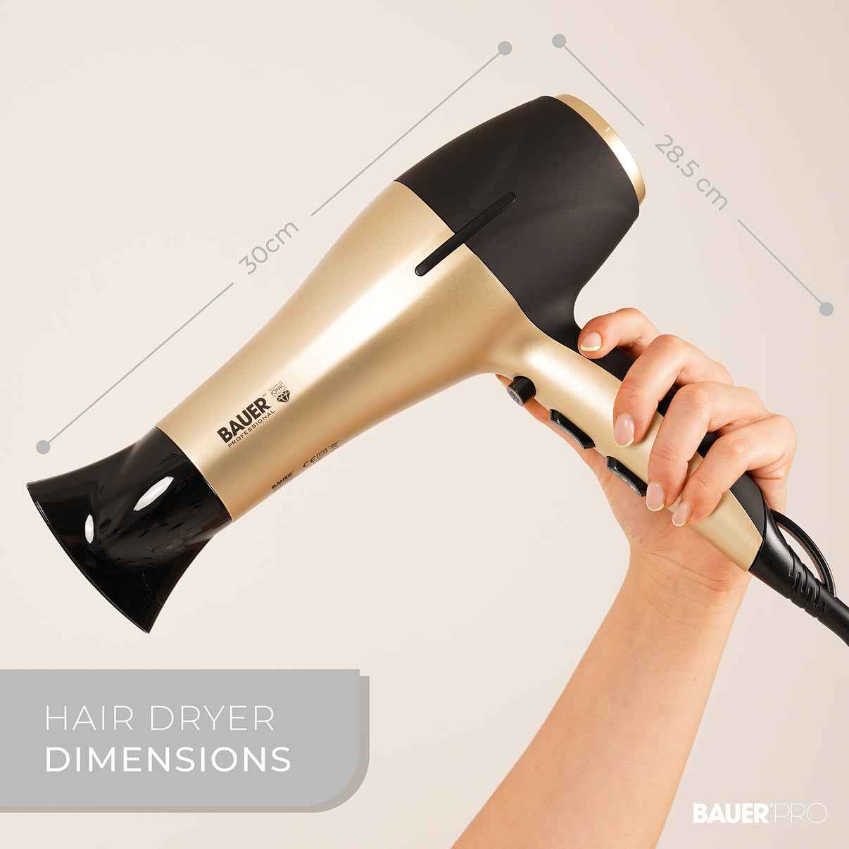Bauer Tourma Pro Ionic Hair dryer