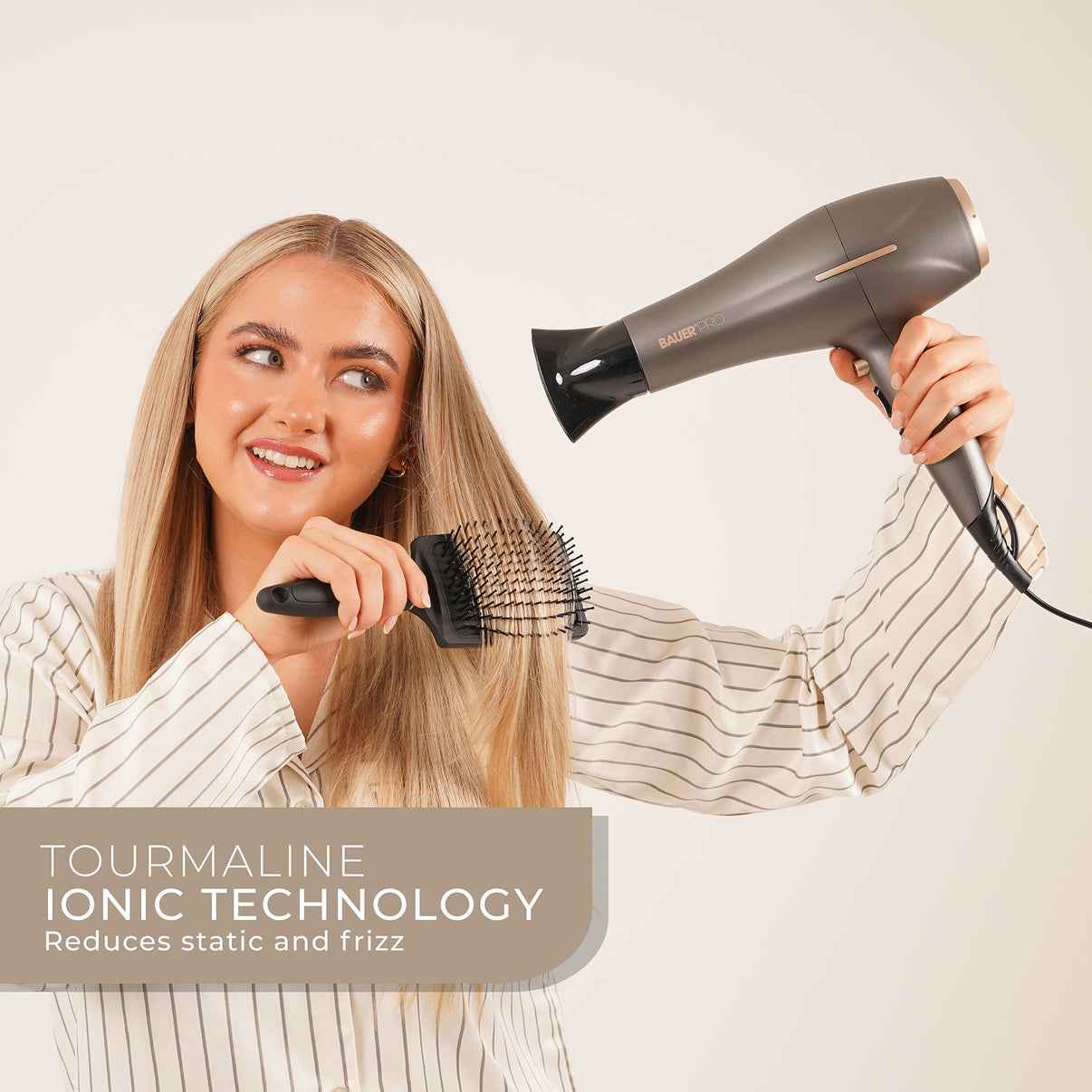 Bauer Tourmaline Ionic Hair Dryer Pro