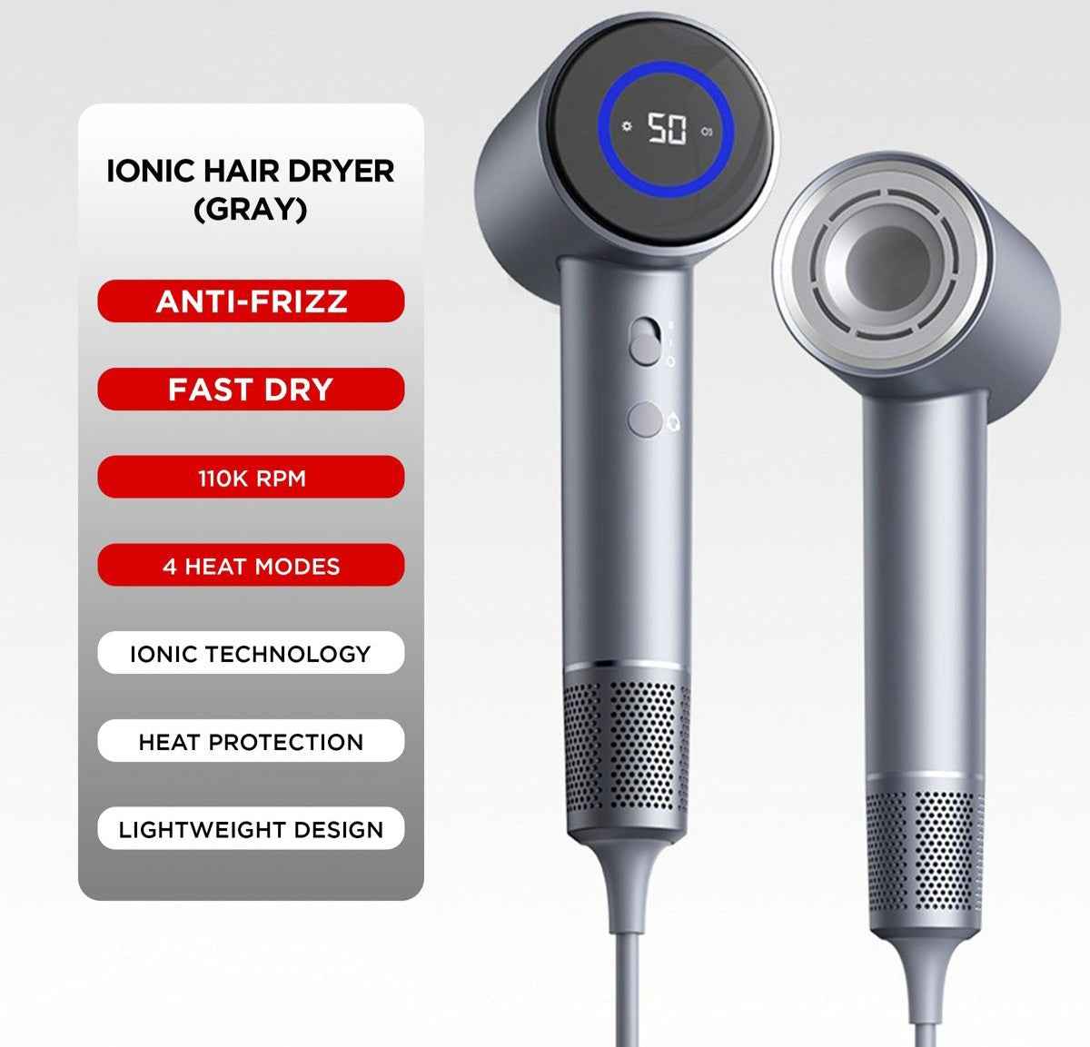 IonTech Pro Display Dryer