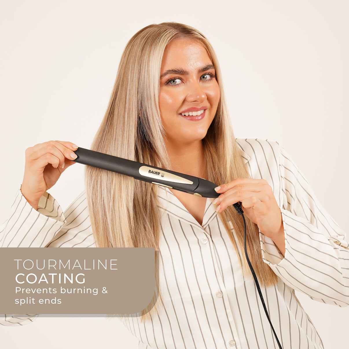 Bauer Tourmaline Hair Straightener