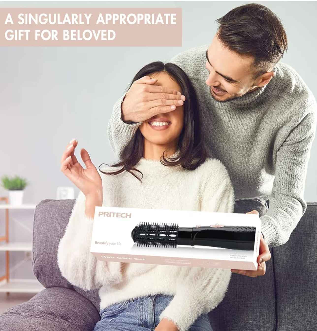 Pritech 4 In 1 Air Blow Dry Brush