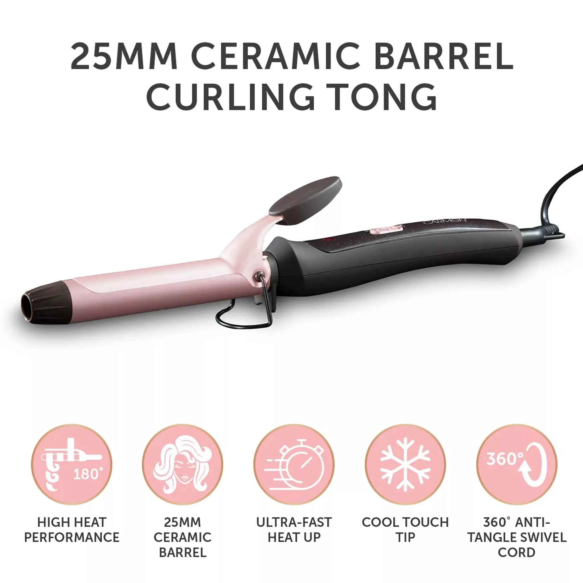 Carmen Noir 11 Curling Tong