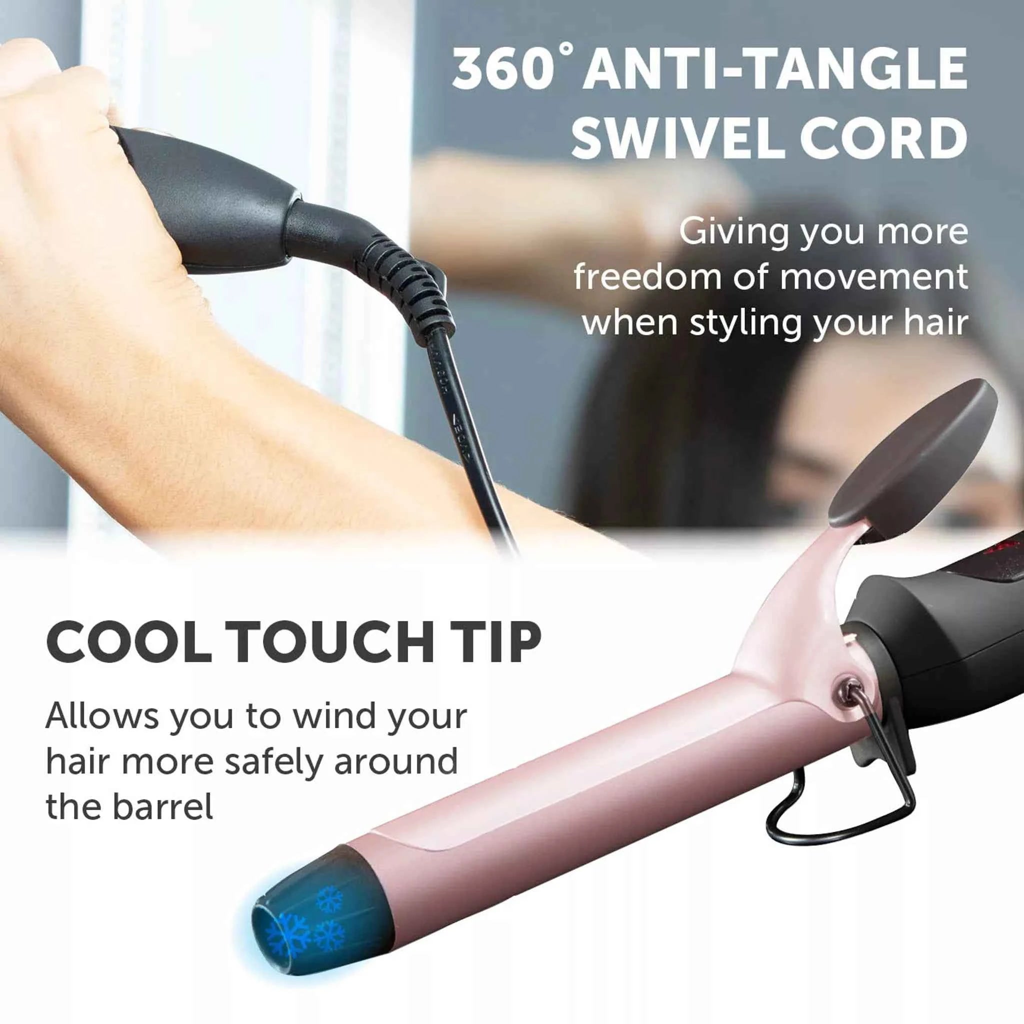 Carmen Noir 11 Curling Tong