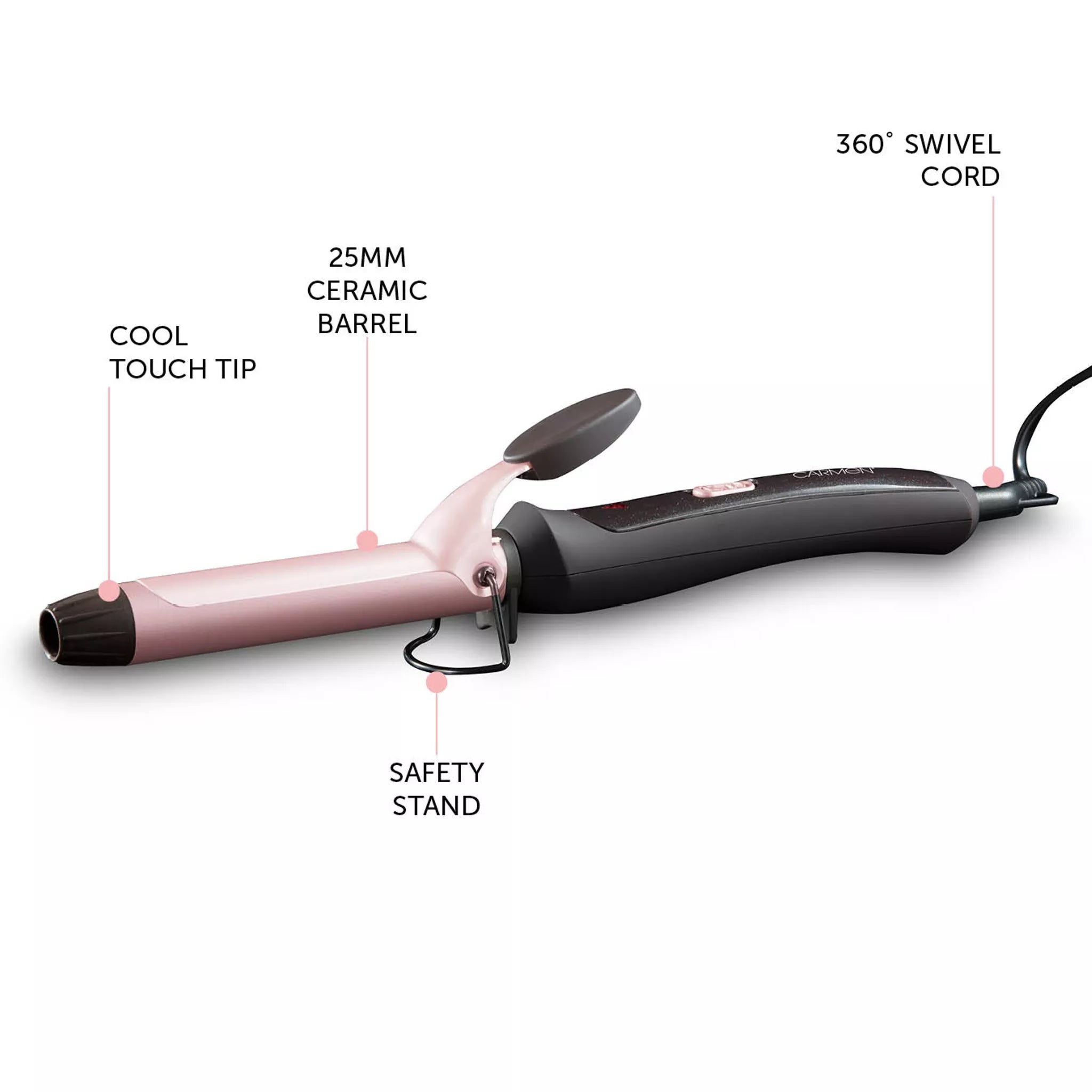 Carmen Noir 11 Curling Tong