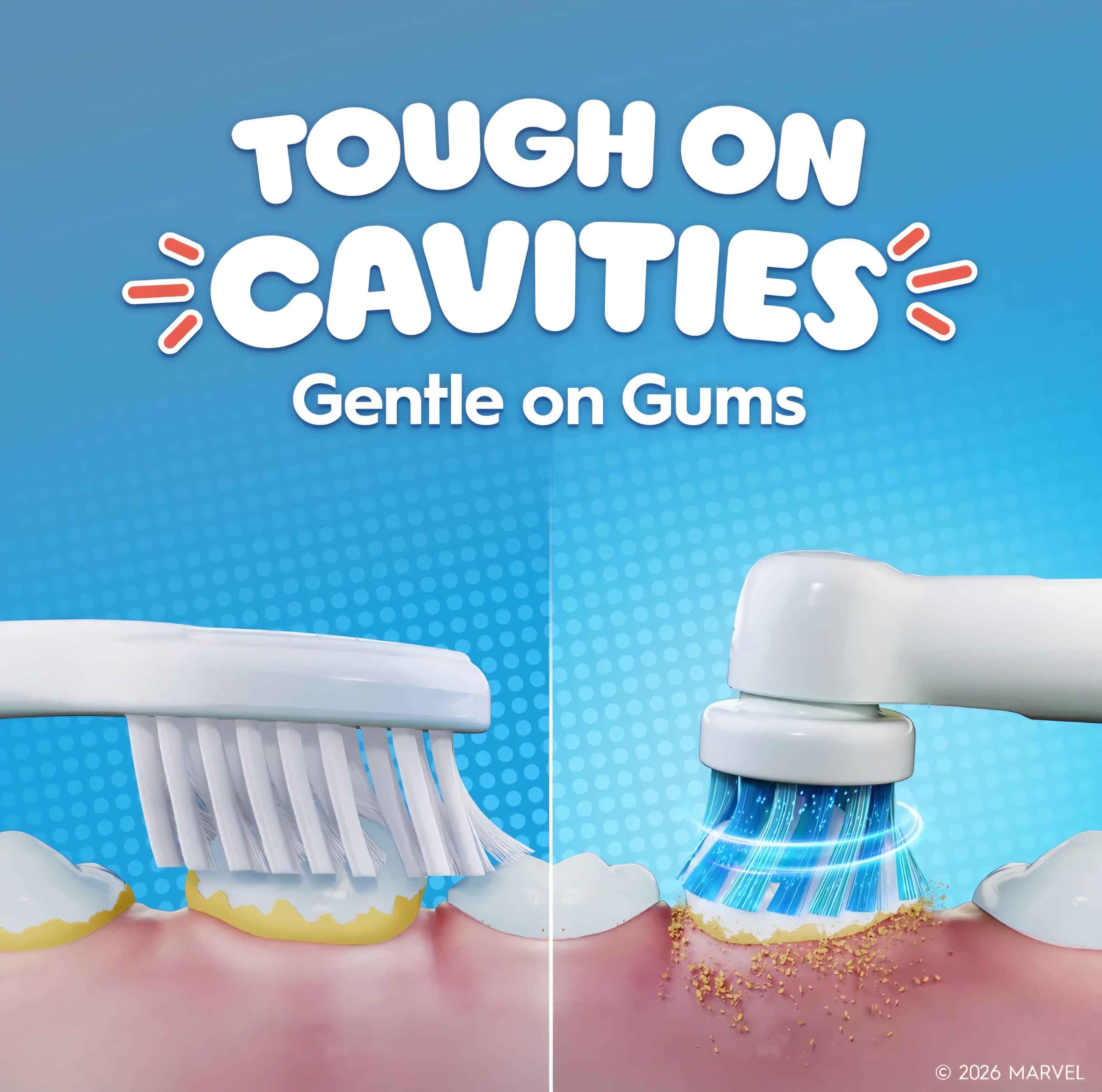 Oral-B Vitality Pro Kids Spiderman Electric Toothbrush with Travel Case