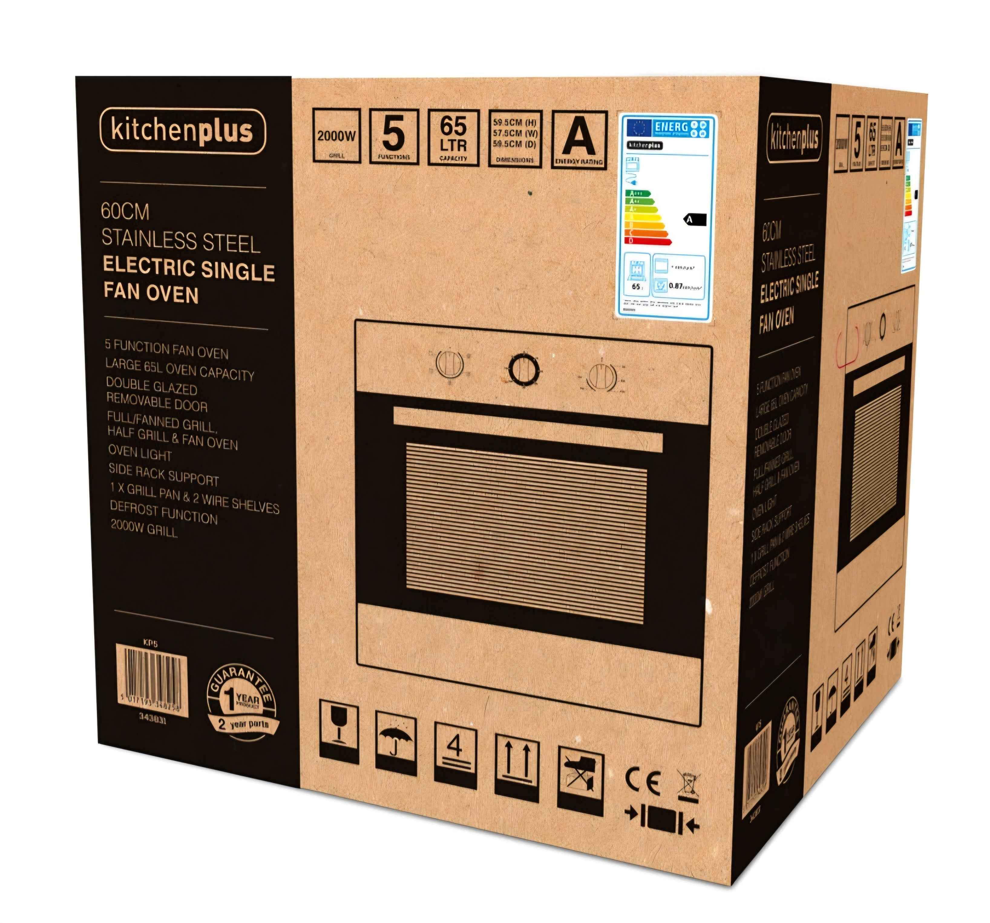 Kitchenplus Single Fan Oven
