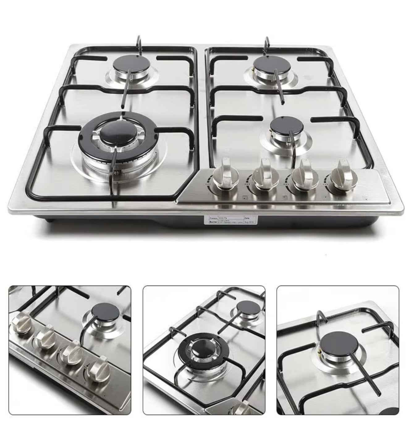 Kitchenplus 4 Burner Gas Hob