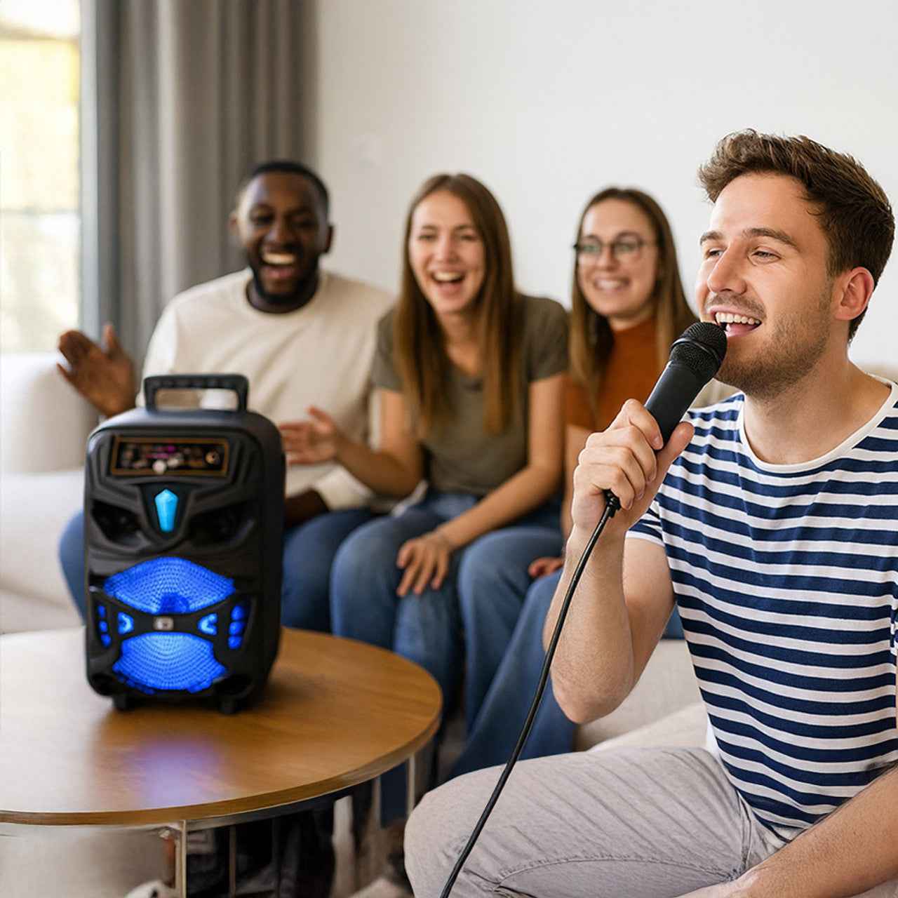 Red5 Wireless Karaoke Speaker With Microphone