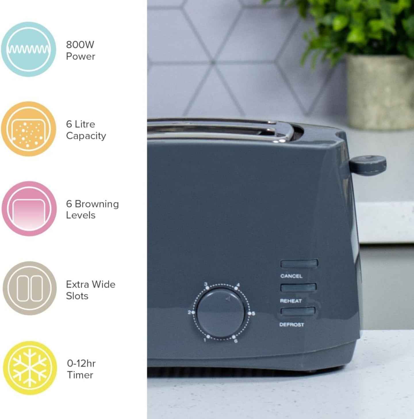 Quest 2 Slice Extra Wide Toaster