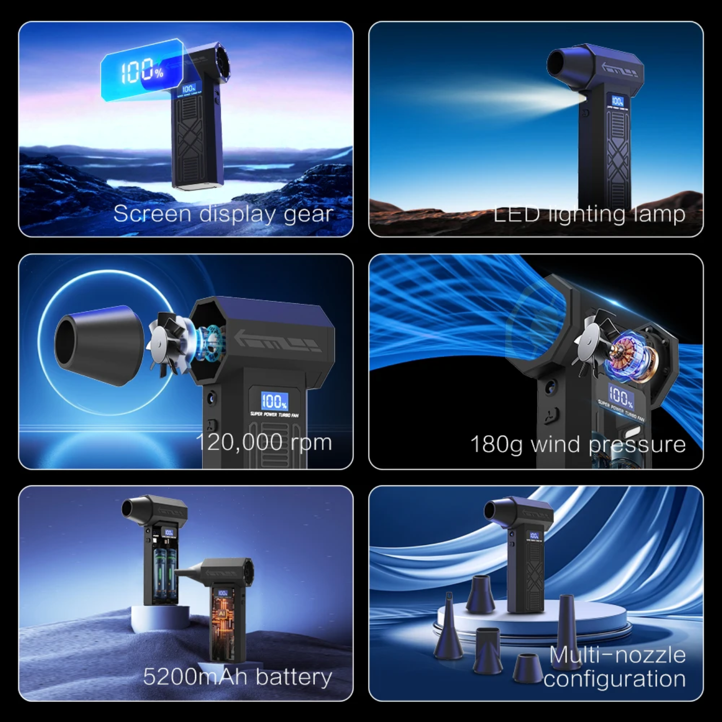 StormJet Compressed Turbo Blower