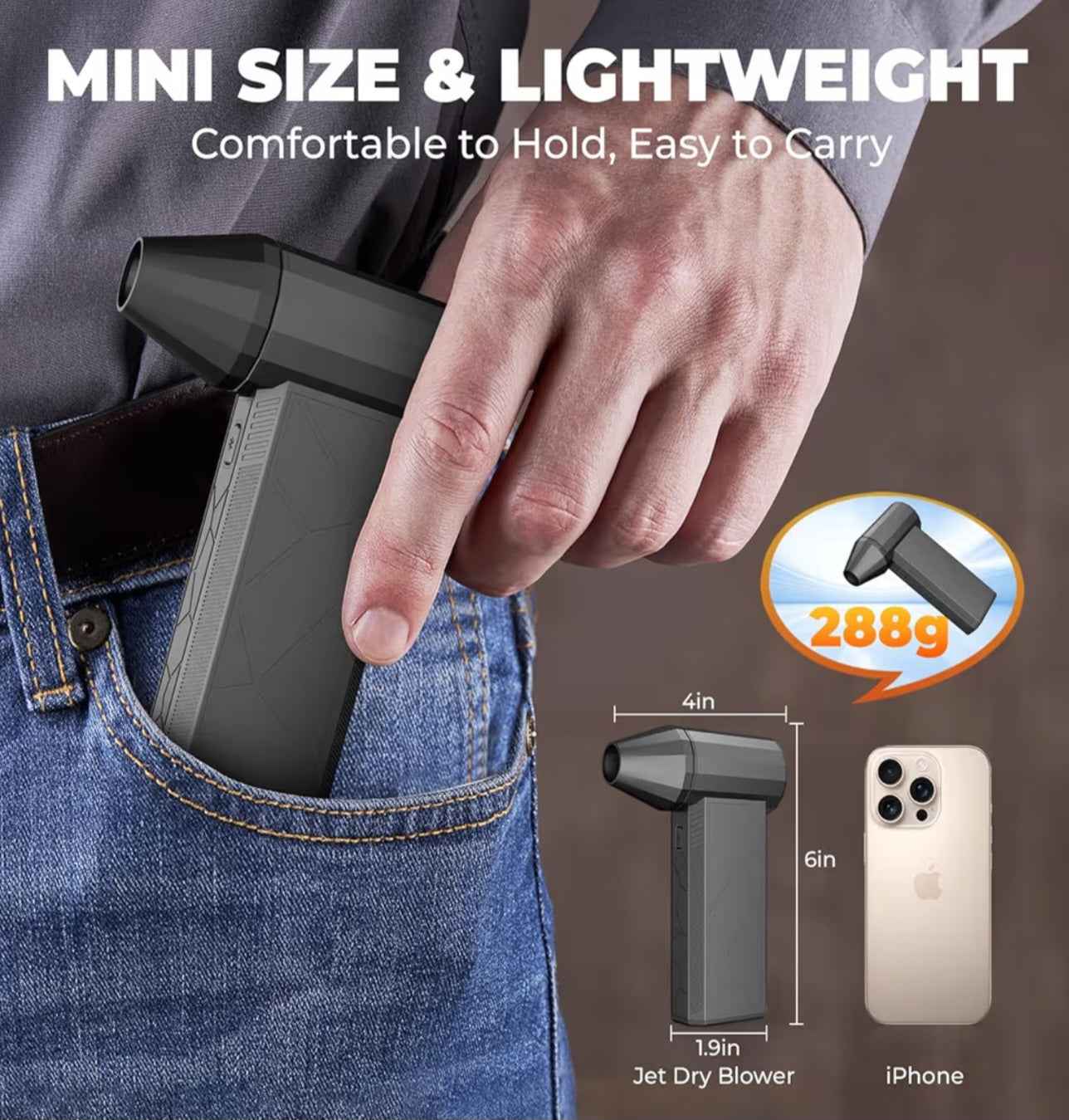 StormJet Compressed Turbo Air Blower