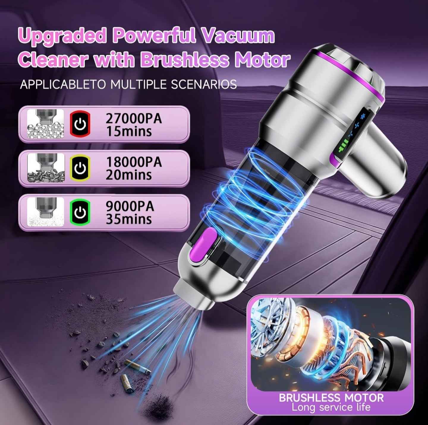 AirNova High Power Cordless Vacuum Cleaner