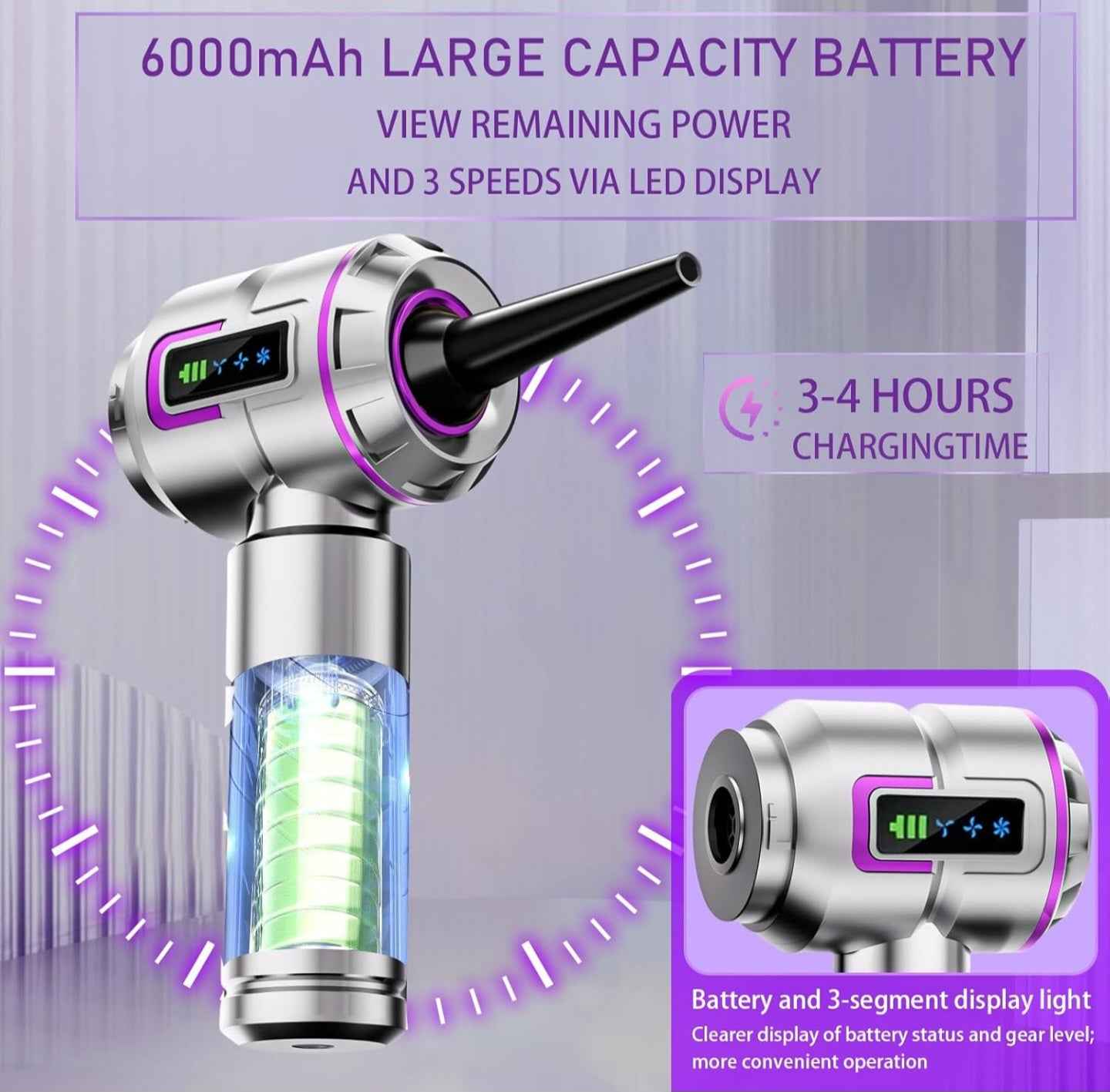 AirNova High Power Cordless Vacuum Cleaner