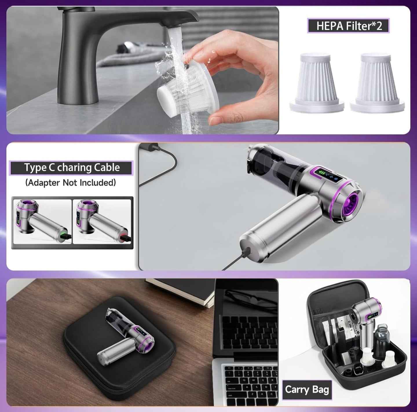 AirNova High Power Cordless Vacuum Cleaner