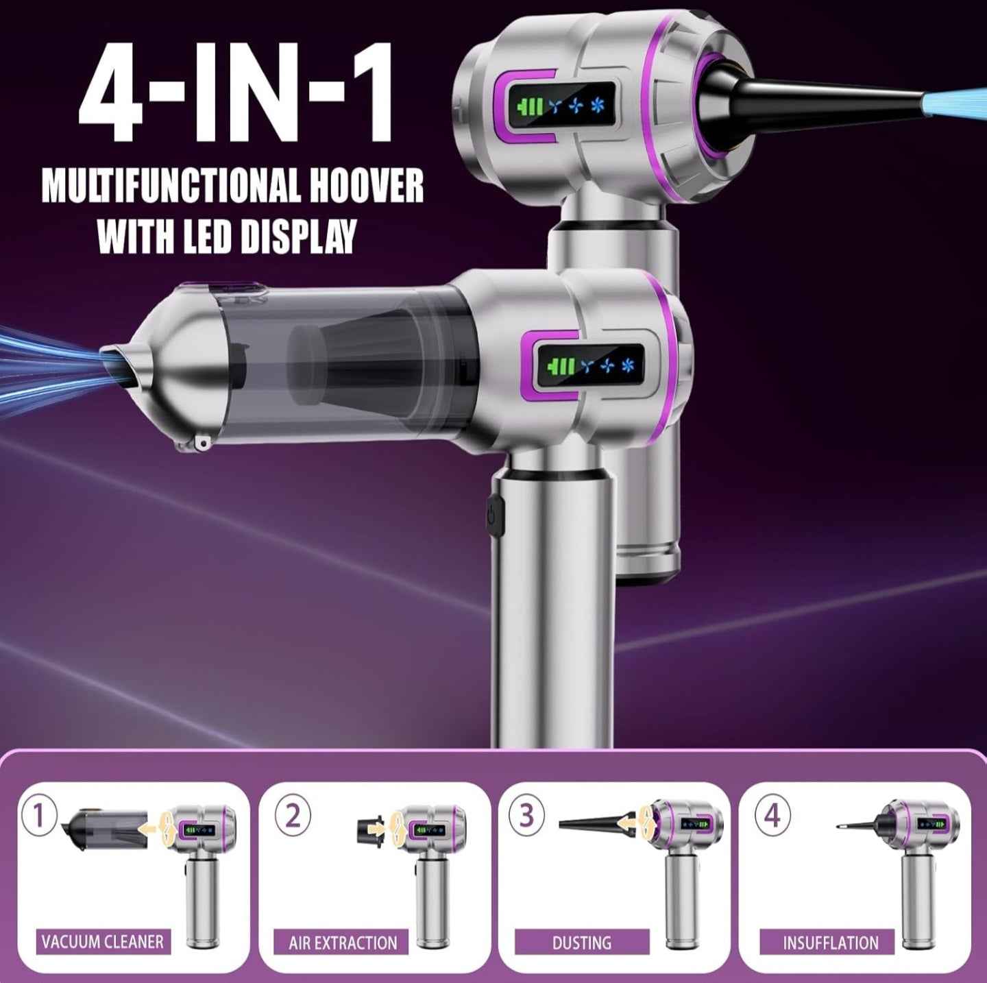 AirNova High Power Cordless Vacuum Cleaner