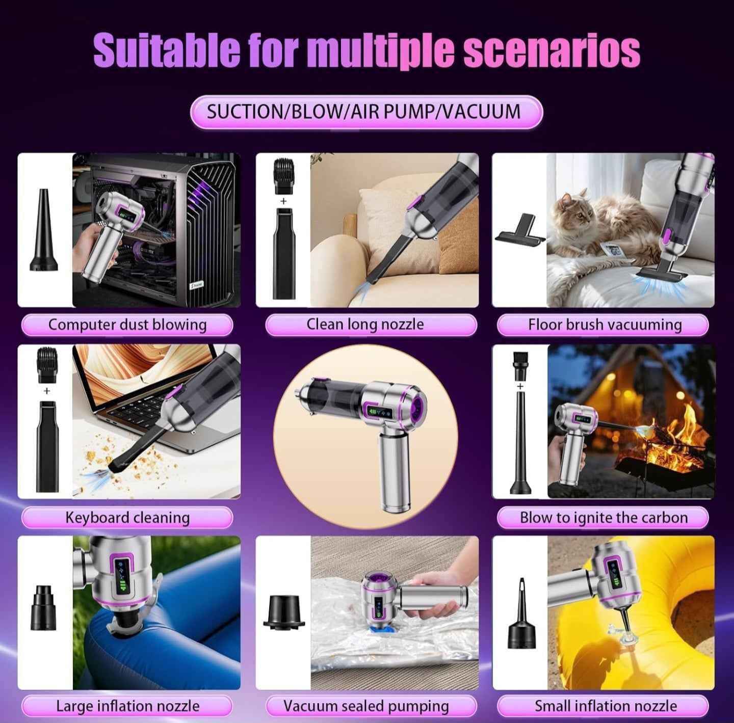 AirNova High Power Cordless Vacuum Cleaner