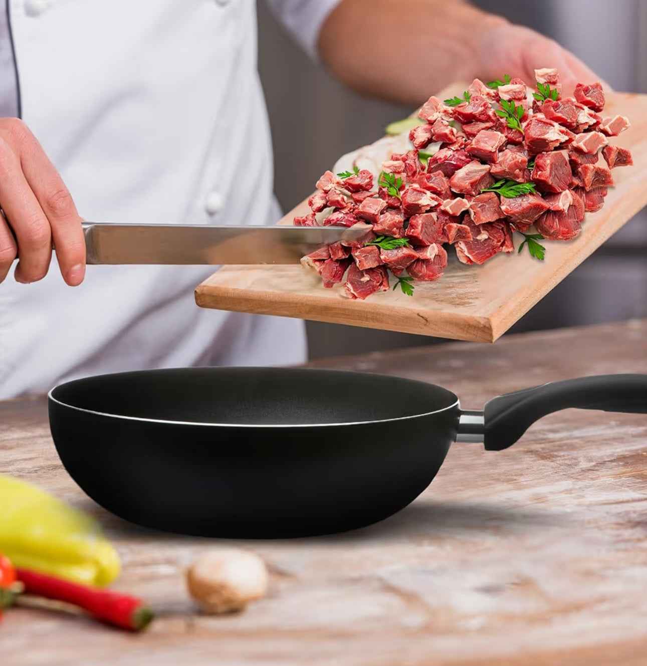 Pendeford Non Stick Stir Fry Pan