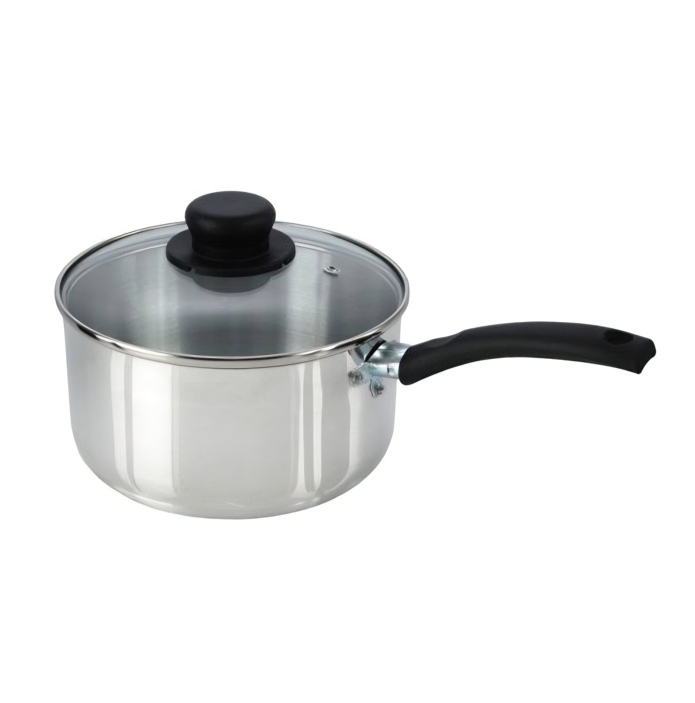 MTK Housewares Sauce Pan With Glass Lid