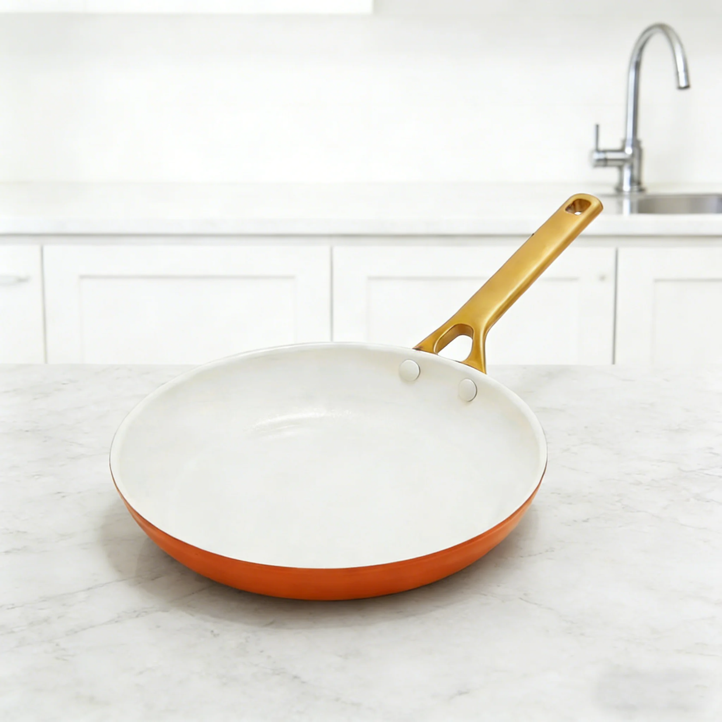 Aurelia 10 Piece Gold Handle Cookware Set