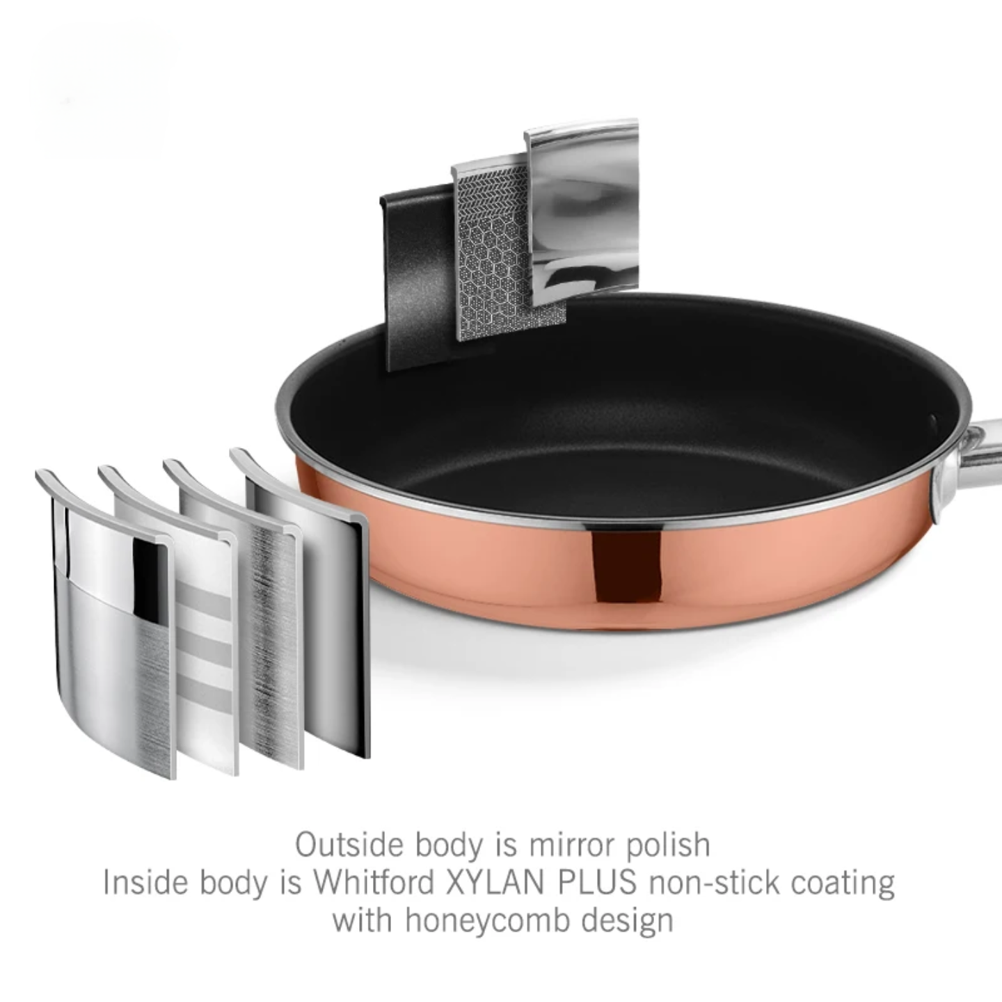 Aurelia Luxury Copper Cookware Set With Silcone Handles