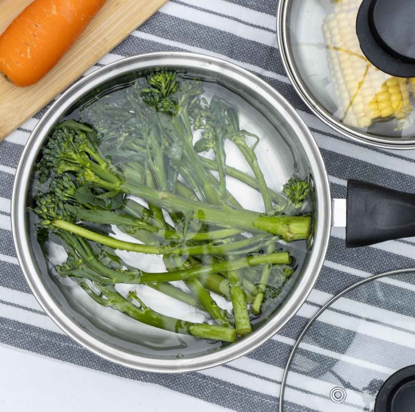 Blackmoor 16cm Stainless Steel Saucepan with Lid