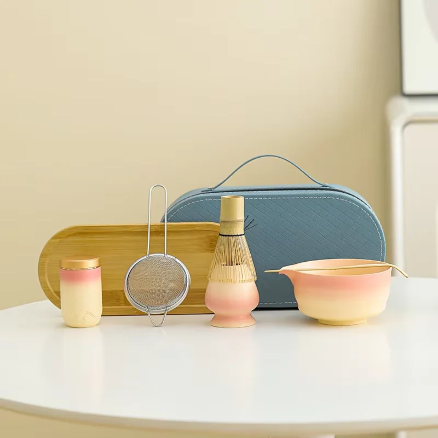 Matcha Tea Set with Carrying Case