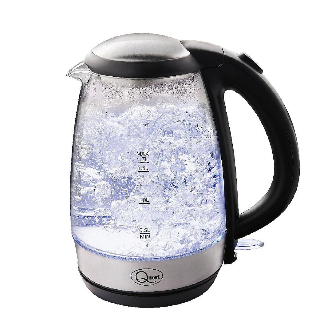 Quest Fast Boil Glass Kettle