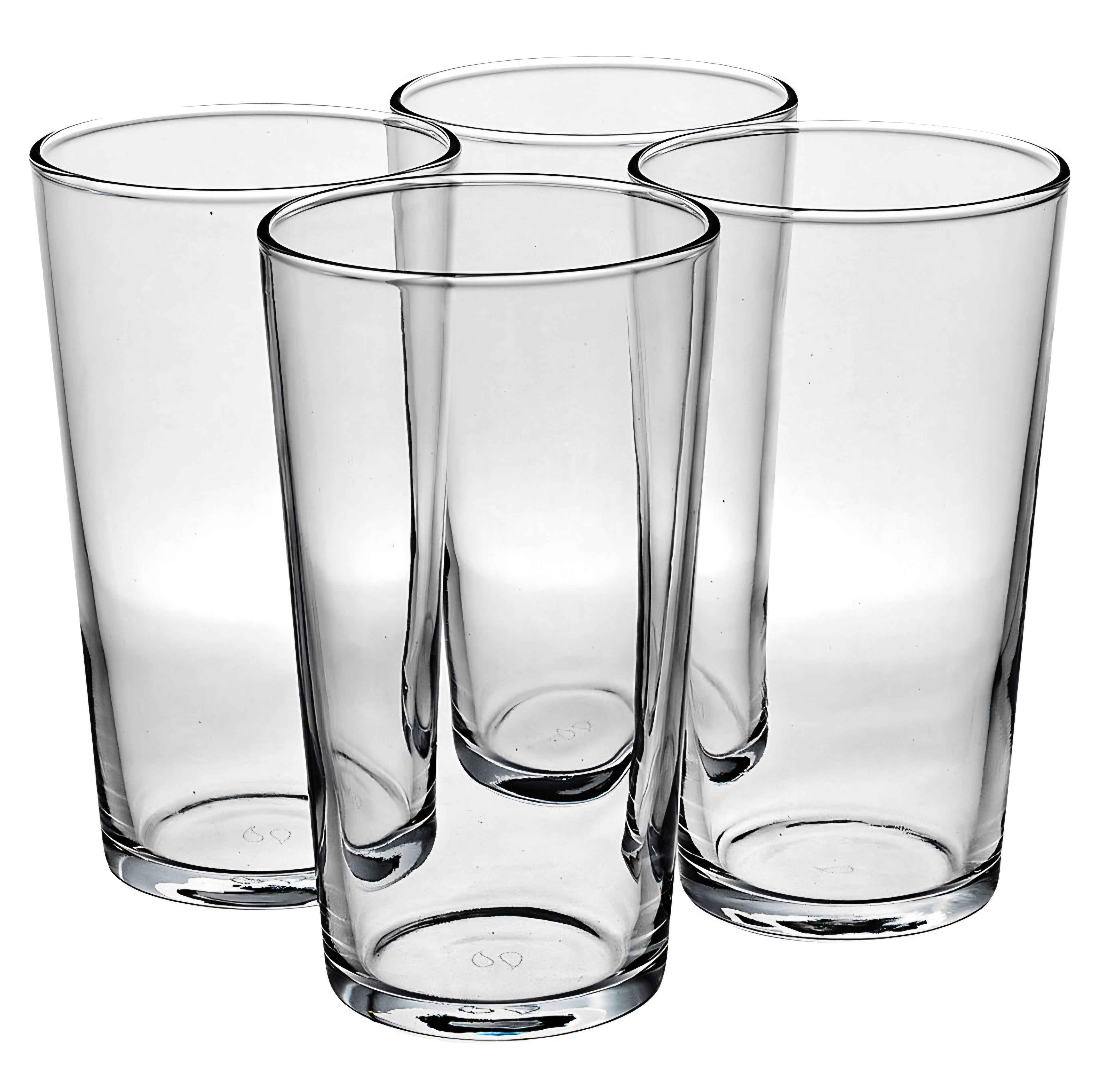 Pasabahce Pack Of 4 Conical Pint Glass
