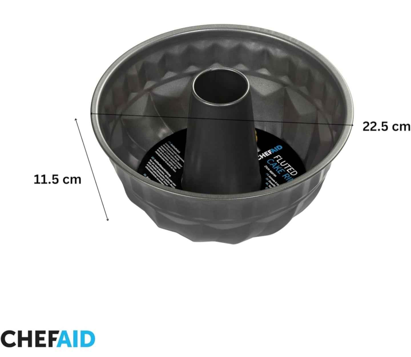 Chef Aid Fluted Cake Pan