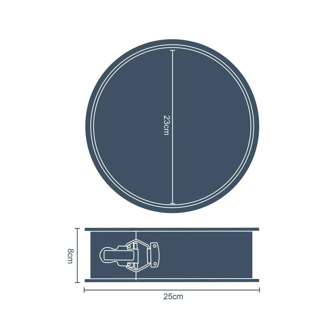 Blackmoor Round Springform Tin