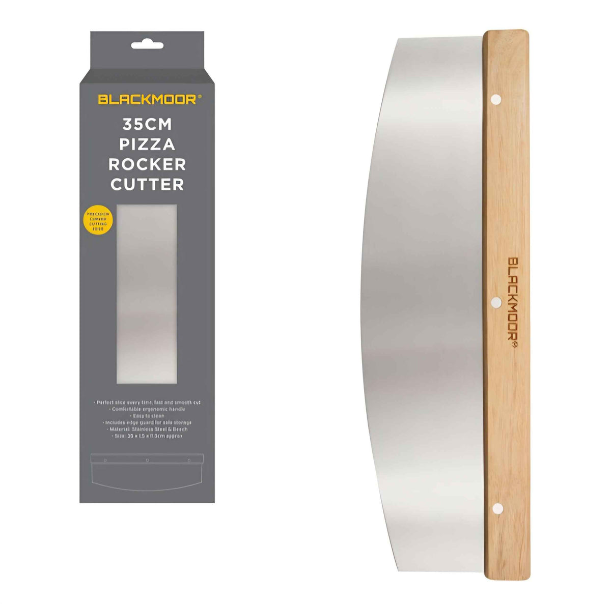 Pizza Cutter Rocker Small Blackmoor Pizza Rocker Cutter - Amoxdigi