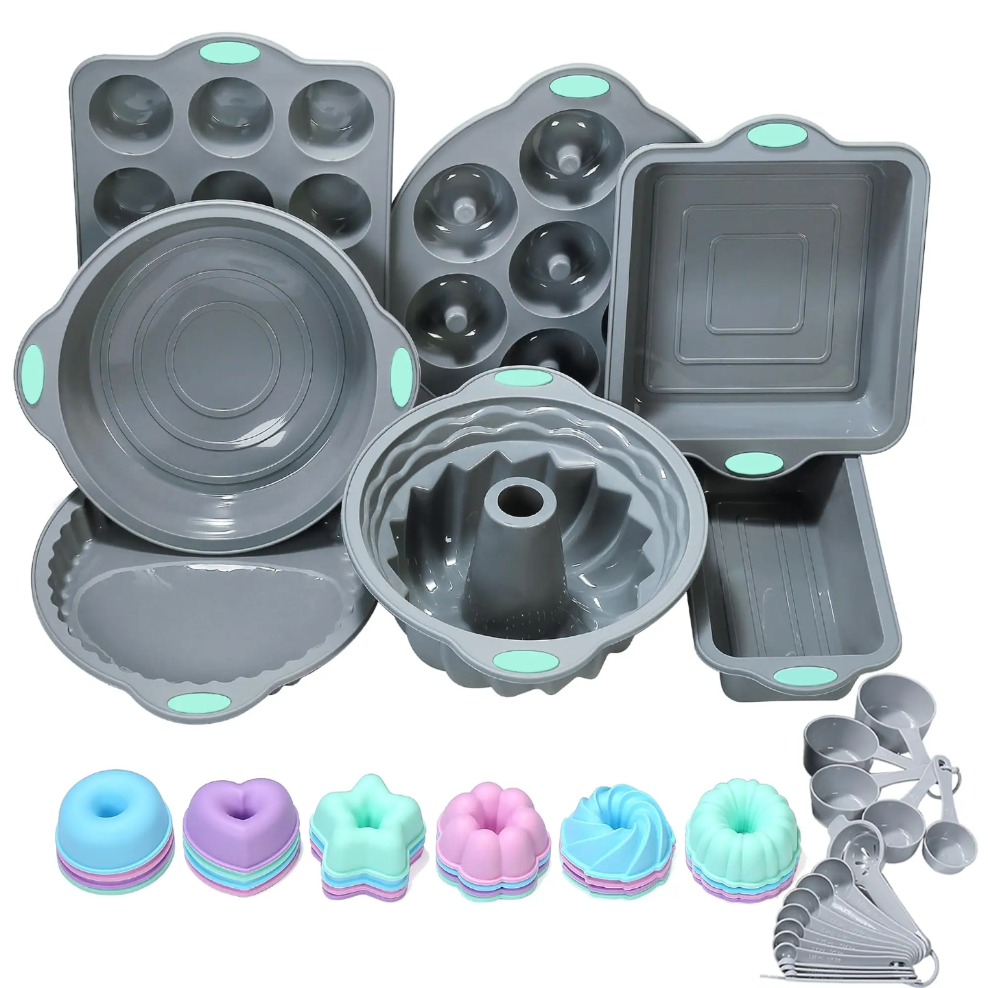 31PCS Cake Mould Bakeware Set