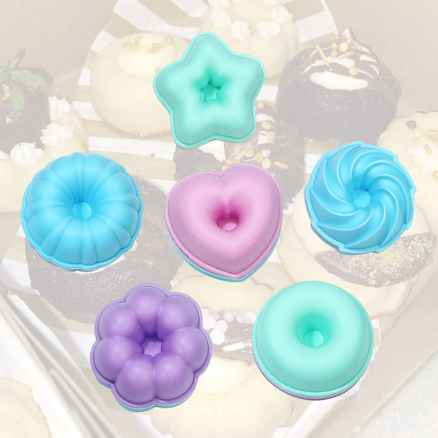 31PCS Cake Mould Bakeware Set