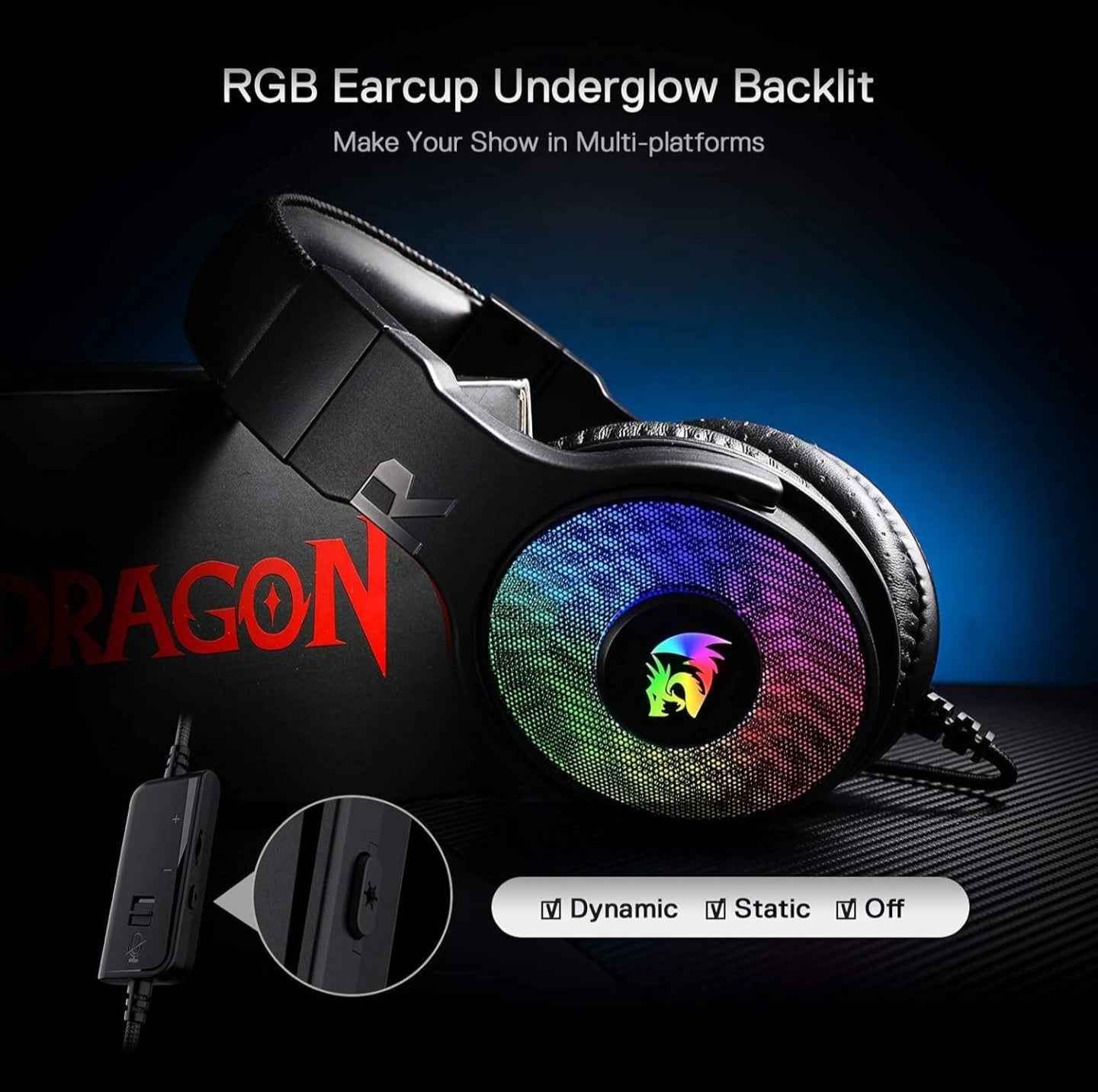 Redragon H350 Wired Gaming Headset
