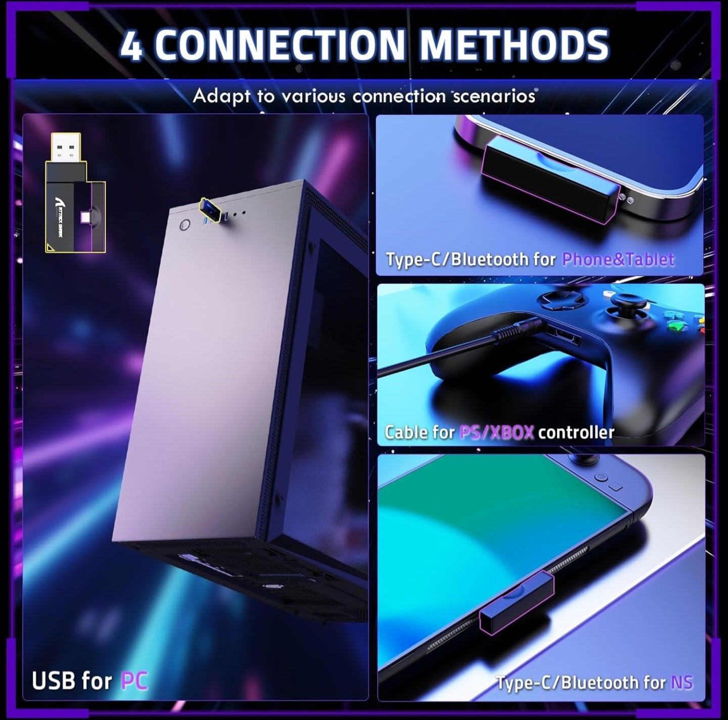 Attack Shark l80PRO Wireless Gaming Headset