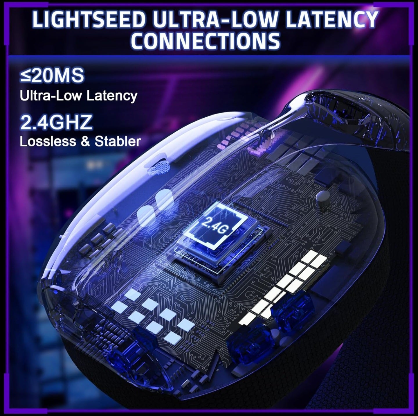 Attack Shark l80PRO Wireless Gaming Headset