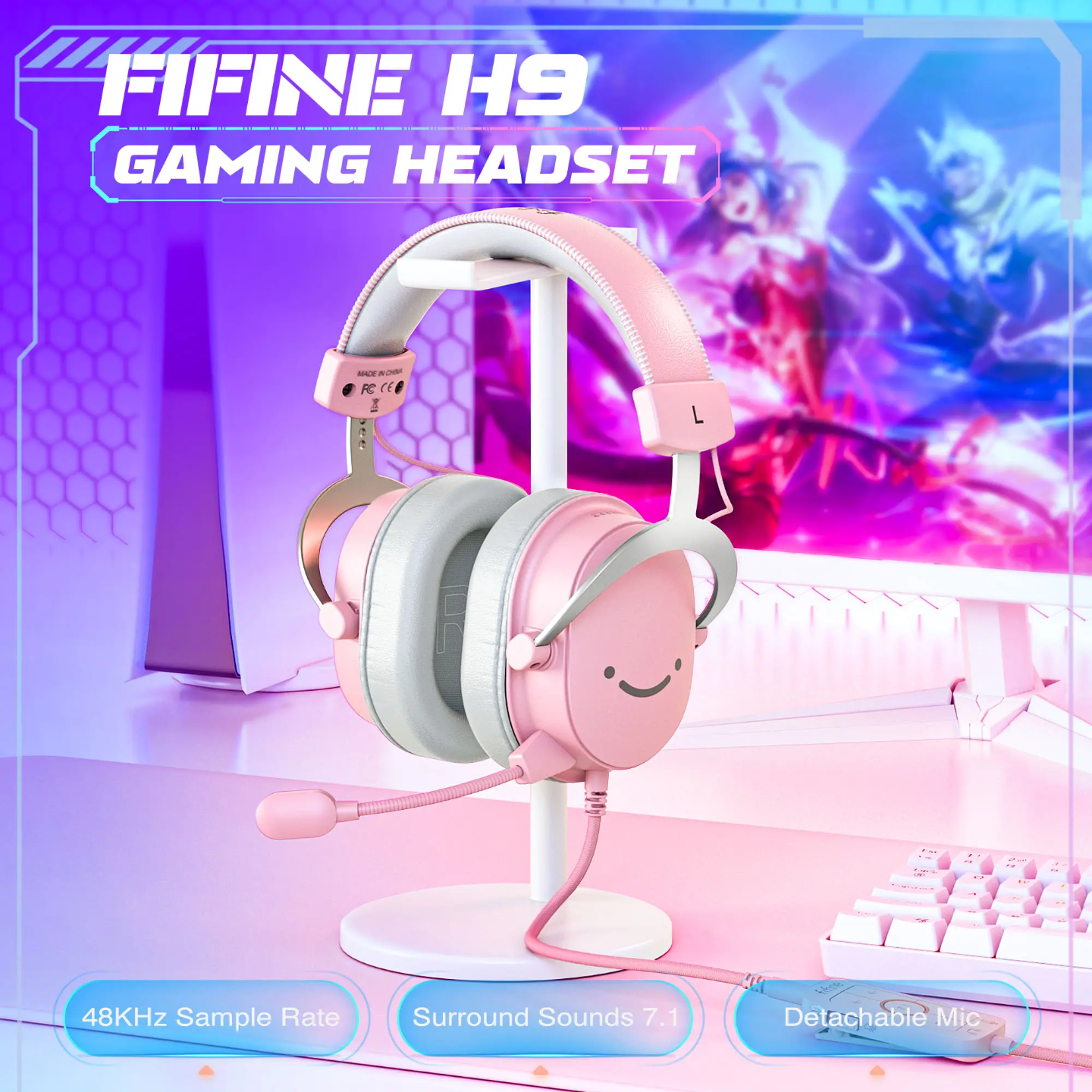 Fifine H9 Wired Gaming Headset