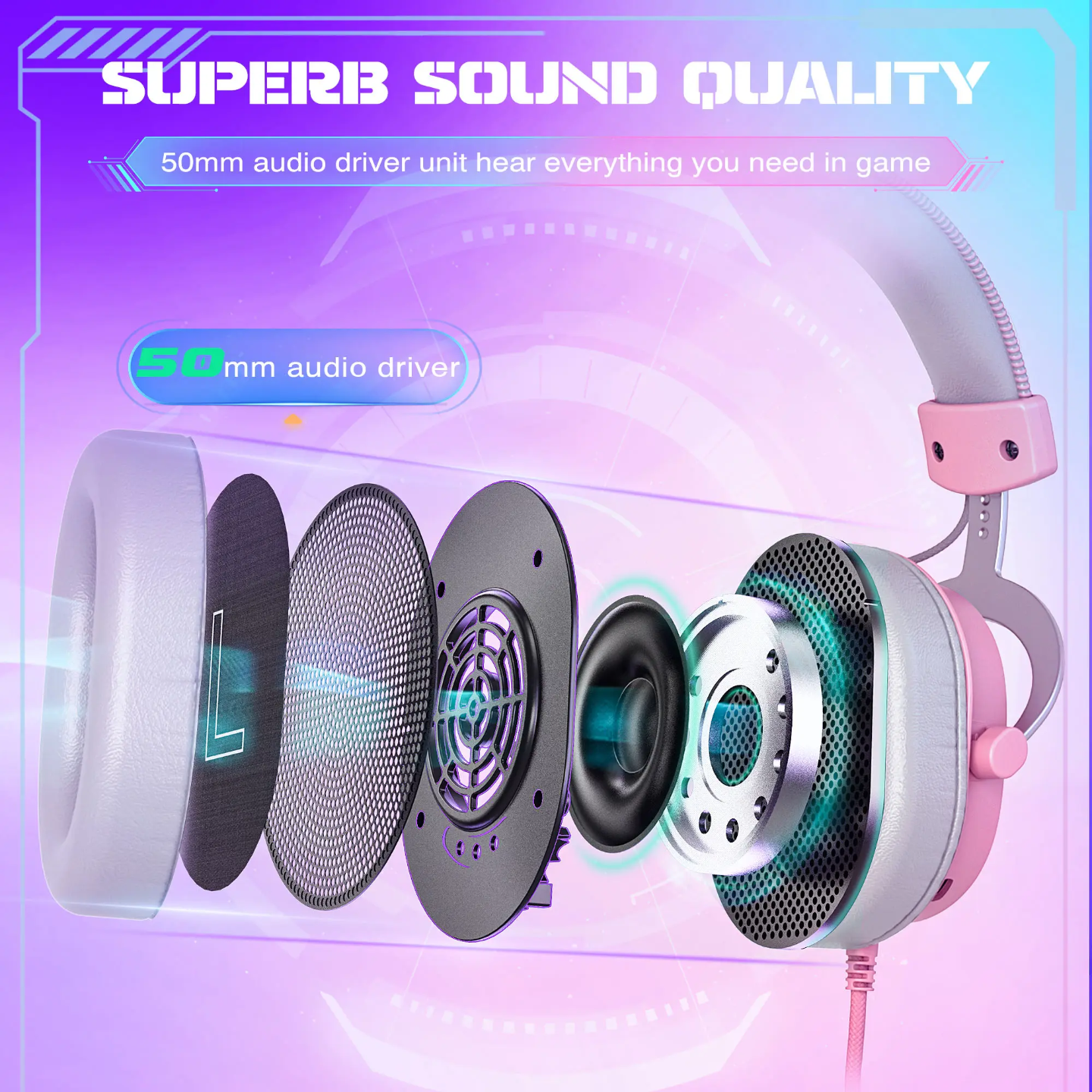 Fifine H9 Wired Gaming Headset