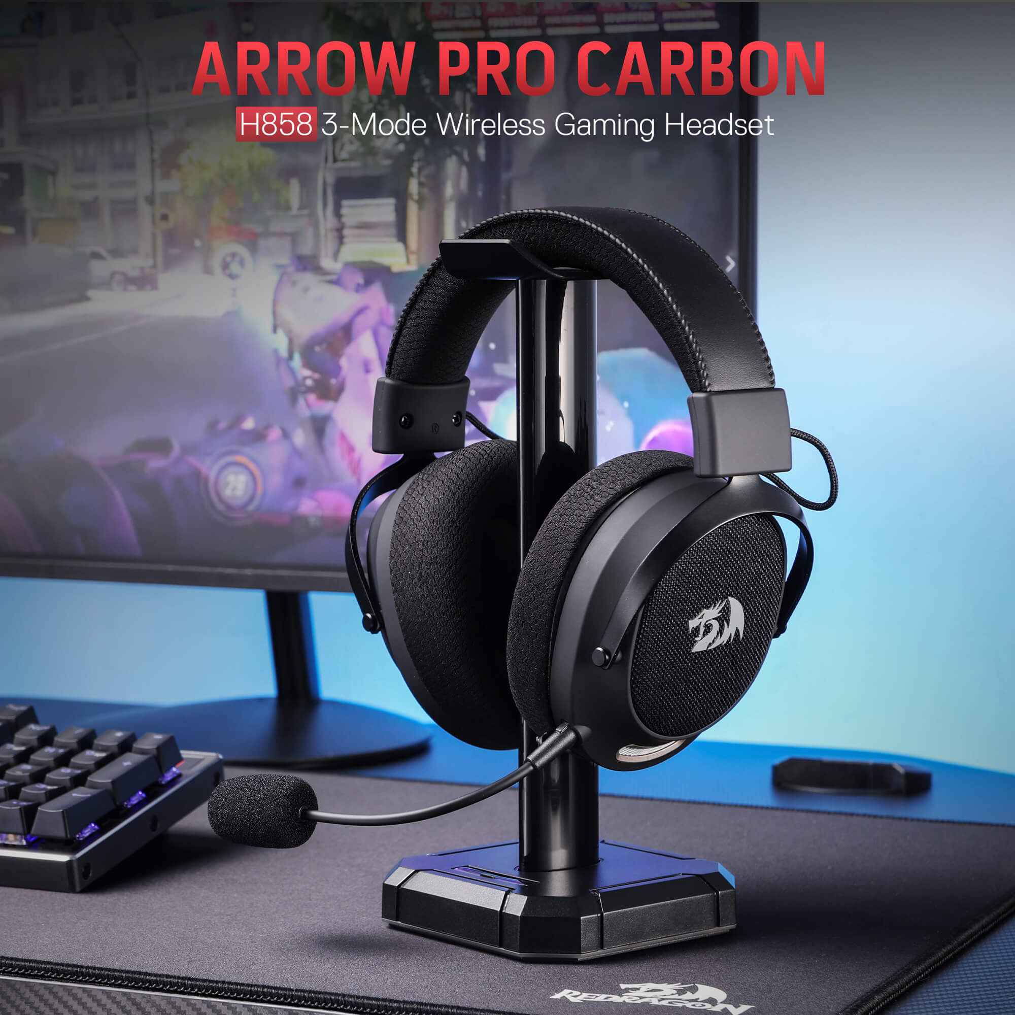 Redragon Arrow Pro H858 Wireless Gaming Headset