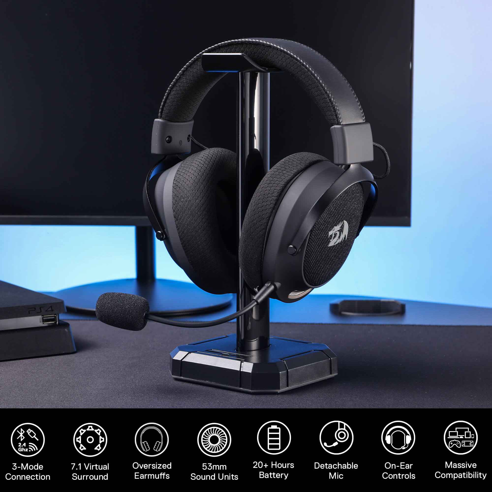 Redragon Arrow Pro H858 Wireless Gaming Headset