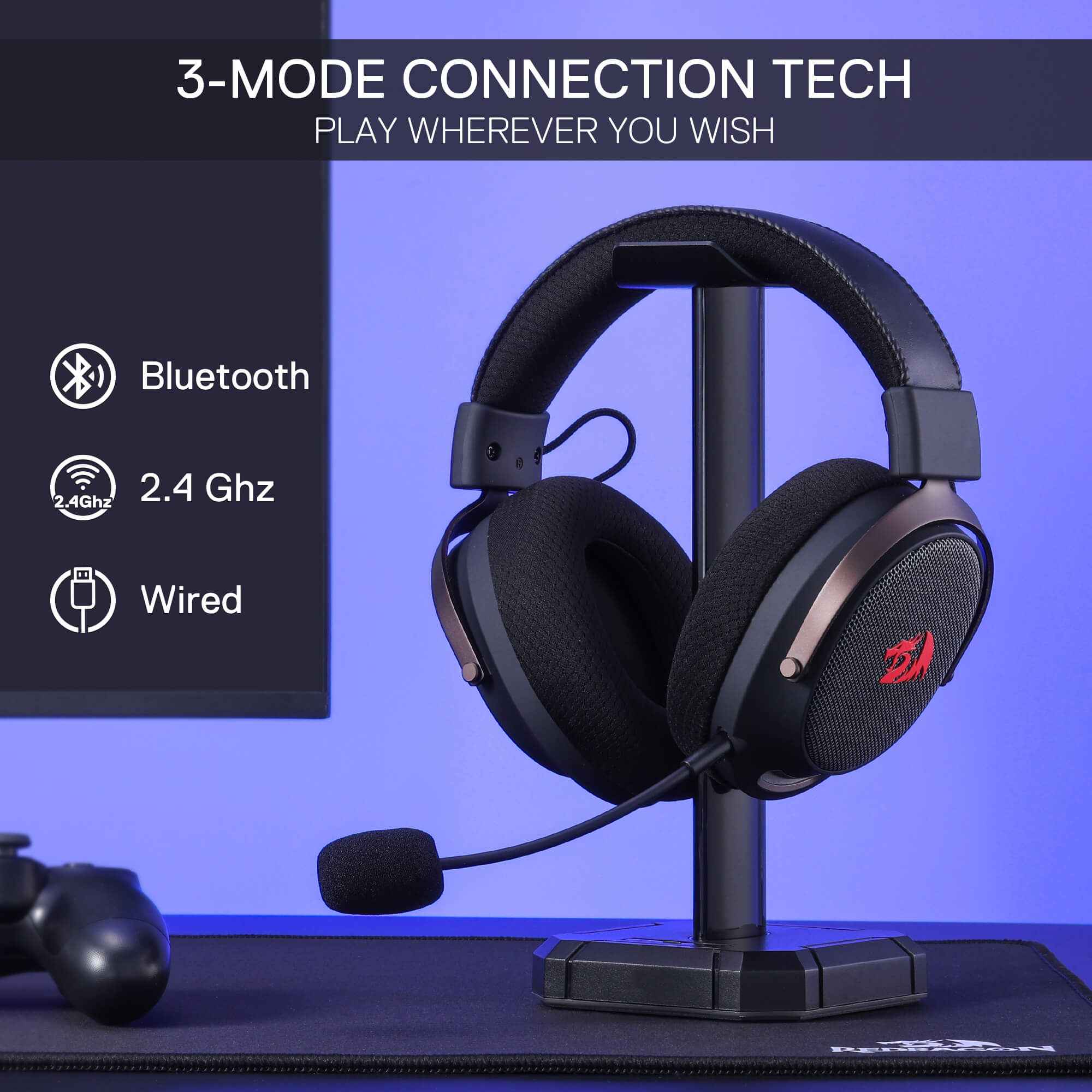 Redragon Arrow Pro H858 Wireless Gaming Headset