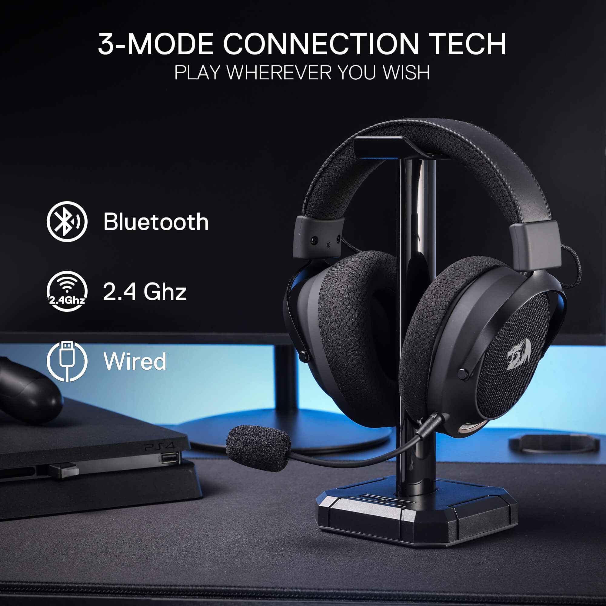 Redragon Arrow Pro H858 Wireless Gaming Headset